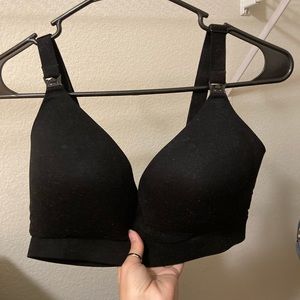 Kindred Bravely Minimalist Hands-Free Pumping & Nursing Plunge Bra